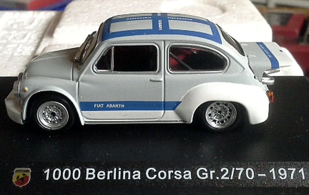 PROGETTO K 1/43 Fiat Abarth 1000 Gr5 "4 Ore Monza" 1968 #Pk142 Avec Sa