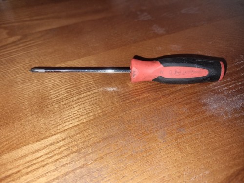 Snap-On Tools Red Mini No.0 Screwdriver SGDP300B - Picture 3 of 4