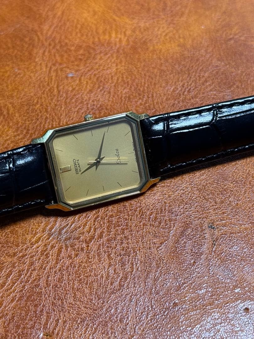 A119 SEIKO DOLCE Rectangular 80's - image 7