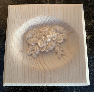 Flower Bunch Trim Wood, Corner Trim Block, Door Trim Block, Window Trim