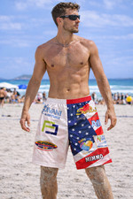 Pantaloncino Beach Volley AMERICA USA Made inItaly Sconti Squadre Società