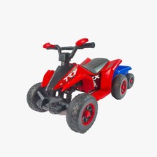 6V Kids ATV Battery Powered 4 Wheeler Quad Car W/ Music Light for Toddlers 3-6
