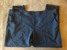 Vintage Russel Athletic Pants Men's XXXL Blue Ribb Cuffs Stretch Golf 