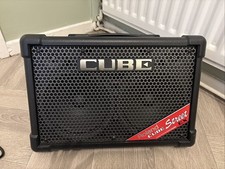 Roland Cube Street EX Stereo with Shure Microphone and Bag