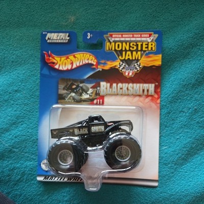 Hot Wheels Monster Jam Monster Truck BLACKSMITH #11 2002 -- See Notes