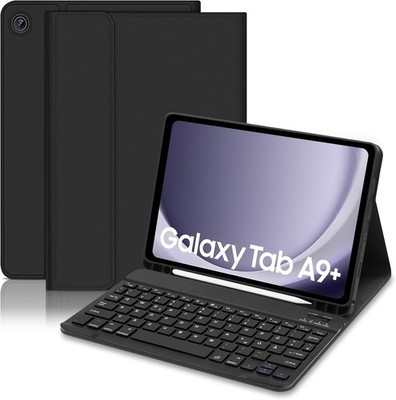 Samsung Galaxy Tab A9 Plus 11 Zoll 2023 Hülle Tastatur, Galaxy Tab A9 Plus Hülle