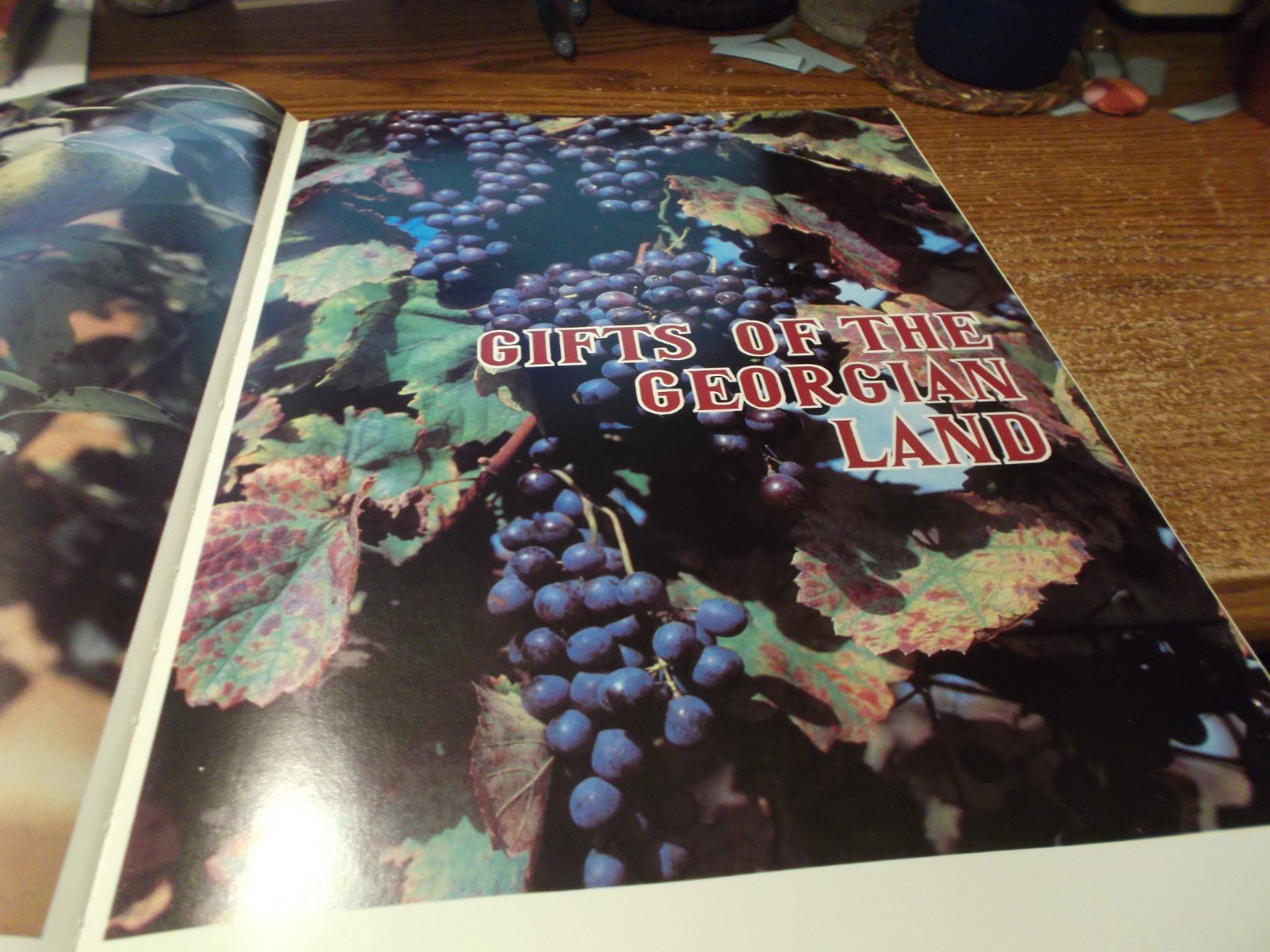 Gifts of the Georgian Land - Georgian, Russian, and English - HC 1988