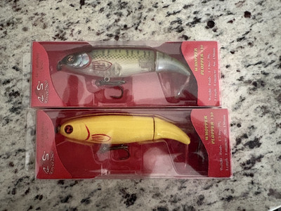 River2Sea Whopper Plopper 130 Topwater==2 DIFFERENT COLORED FISHING LURES