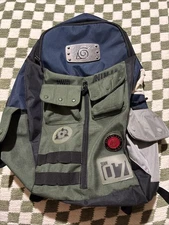 Bioworld Kakashi Hatake backpack laptop bag - Naruto NEW  RARE