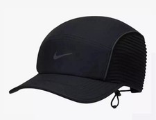 Nike Dri Fit ADV Running Fly Cap Adult Unisex Black FJ0736-010 Size S/M RARE!
