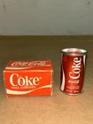 NEW Vintage 1984 Coca Cola Aluminum Can Pencil Sharpener With Original Box