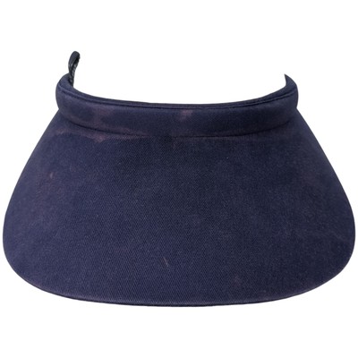 Preston & York Clip On Visor Hat Blue One Size Solid Outdoor Blank