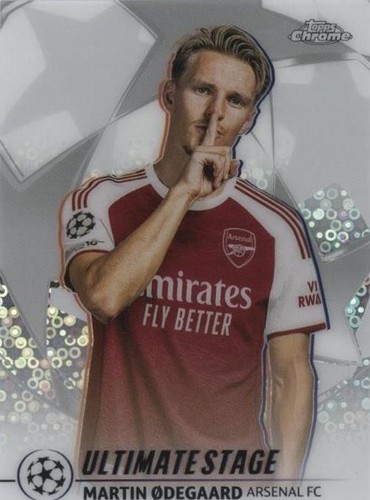 2025-26 Topps UEFA Club Competitions Martin Ødegaard 157 Arsenal