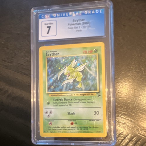 Scyther graded CGC 7 for sale on eBay