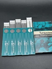 Vintage Turquoise Drawing Leads 3H 49 Leads Total Packaging 2375