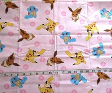 1 yd Cotton Fabric Pokemon Nintendo by Robert Kaufman