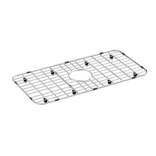 Sink Grid Protector Stainless Steel Bottom Grate Center Drain Kitchen Bowl