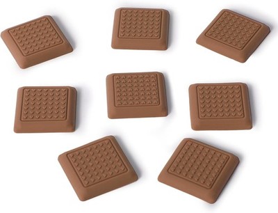 8pcs Anti-Slip Cutting Board Pad, Adhesive Silicone Feet Shock-Absorbent & Noise