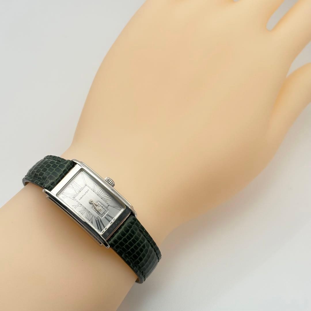 Used HAMILTON Ardmore 6267 Ladies Watch Sumoseco Genuine Leather Belt image 2