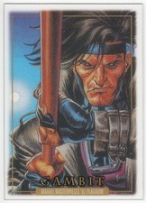 2024 Upper Deck SkyBox Marvel Masterpieces '92 Platinum Clear Cut GAMBIT #29 UD