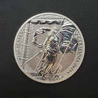 2021 Lady Germania Coin 5 Mark 1 Troy Oz .9999 Fine Silver Round Silber Pirate