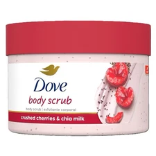 Dove Body Scrub - 10.5 oz - Crushed Cherries and Chia Milk