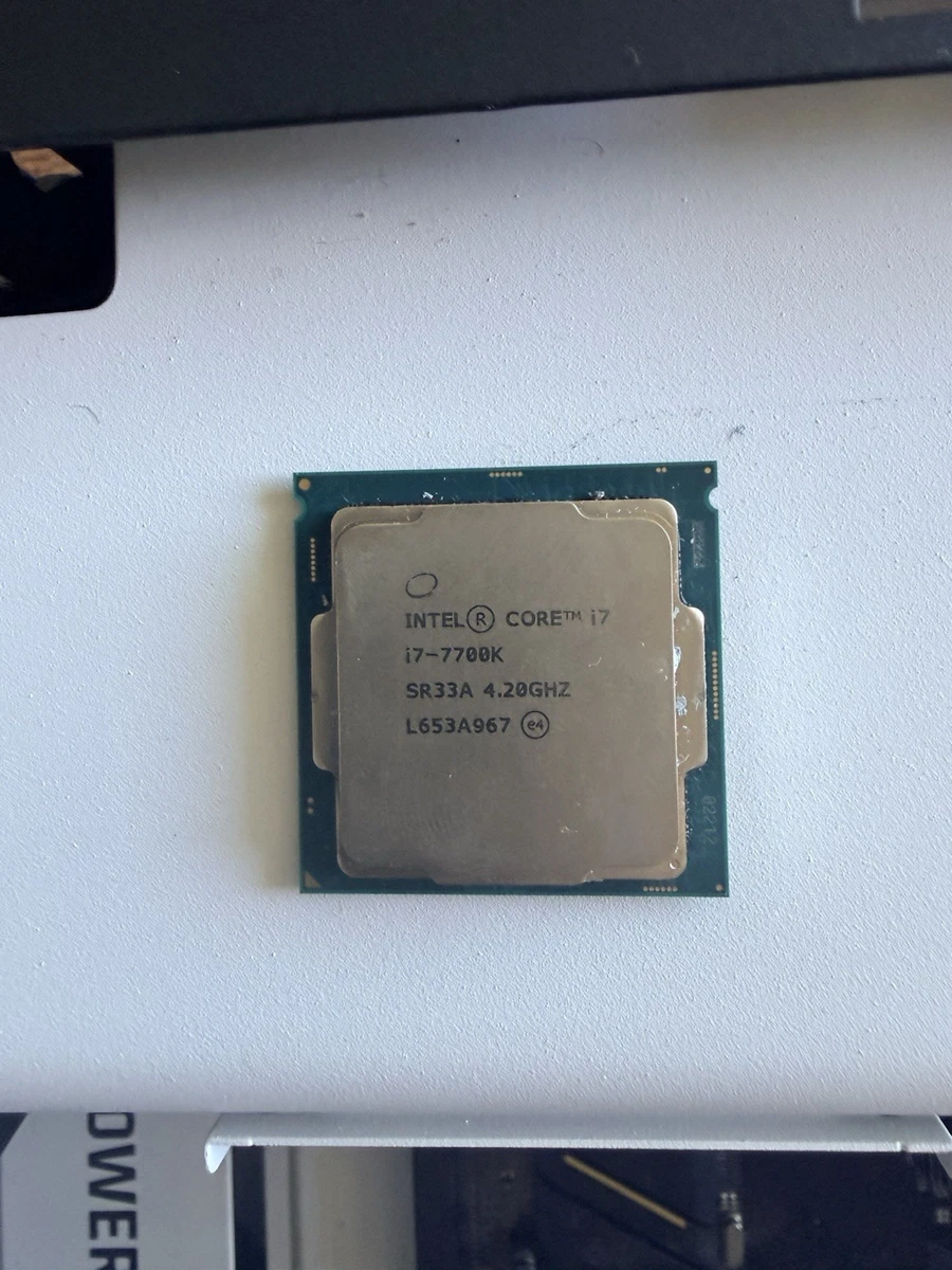 Las mejores ofertas en Modelo de procesador Intel Core i7-7700K