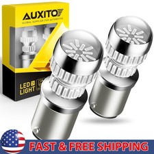 1157 LED Bulbs Red Super Tail Stop Brake Turn Signal Light 2057 2357 7528 BAY15D