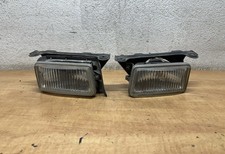 86-88 Toyota Supra Mk3 Oem Front Fog Lights W Mount Brackets Pair Lr