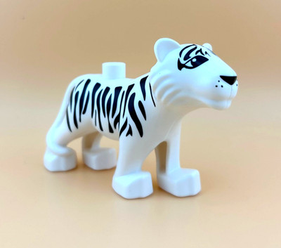 LEGO  DUPLO  weißer Tiger | 38834c01pb01 | Neu