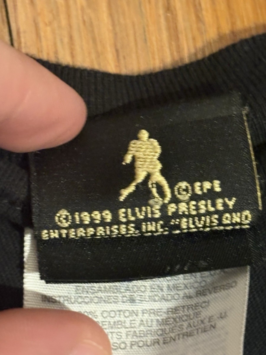 1999 Elvis Presley Graceland Rock and Roll Music T-shirt | eBay