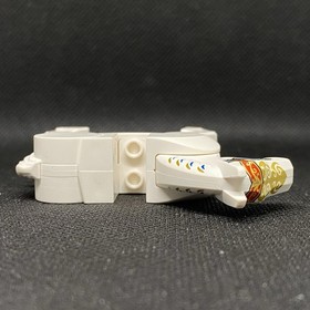 Lego Animal 10235 Winter Village Market Carousel Horse w/ Gold & Red Bridle