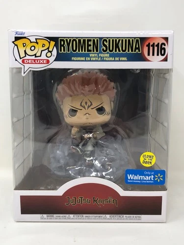 Funko Pop! Deluxe: Jujutsu Kaisen - Ryomen Sukuna Glows in The Dark Special Edit