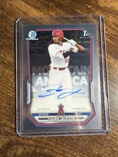 2026 Bowman Isaiah Jackson Chrome Auto Autograph 1st Prospect #CPA-IJ Angels