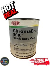  Dupont Chromabase 99k Black Automotive Basecoat Paint 1 Gallon