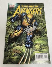 The New Avengers #5 Signed Stan Lee & David Finch 2005 NM