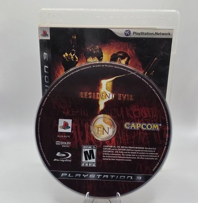 Resident Evil 5 PlayStation 3 Case and Disc