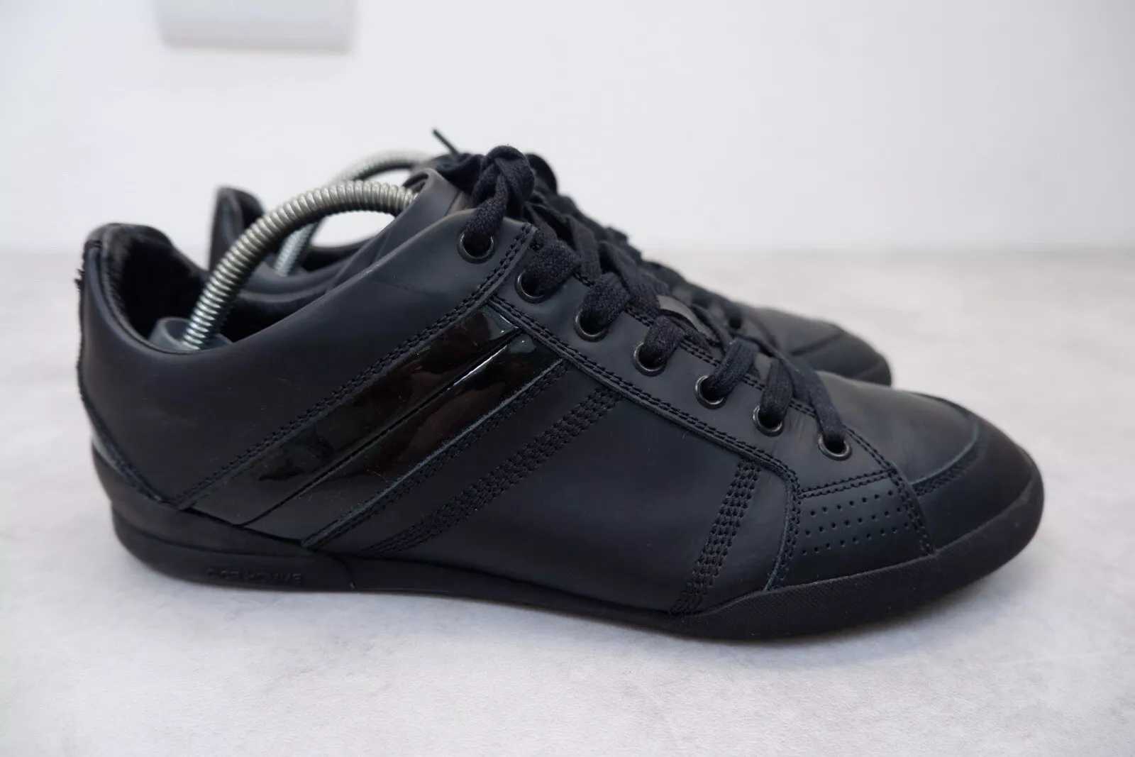 Baskets basses homme Dior taille UK 6 EU 40 cuir noir