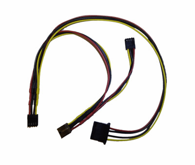 Amiga Power Cable 3x Female FDD Floppy Drive 1x Molex 600 1200