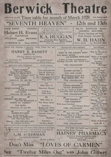 Berwick Theatre | A3 or A4 Rice Paper | Paper for Decoupage | Decoupage Queen