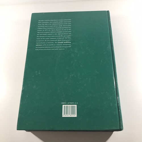 Conservation Atlas Of Plant Communities In Australia - Vintage 1995 Hardcover - Picture 2 of 11