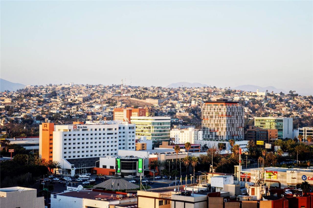 TIJUANA ZONA RIO MEXICO TJ SKYLINE GLOSSY POSTER PICTURE PHOTO PRINT