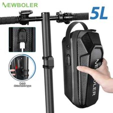 Electric Scooter Hard Shell Handlebar Front Bag Waterproof Quick Release 3L/5L