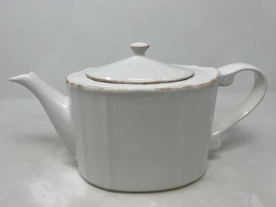 VINTAGE SABATIER GRAND BUFFET  SALATIER TEAPOT 4530 PORCELAIN LARGE FRANCE