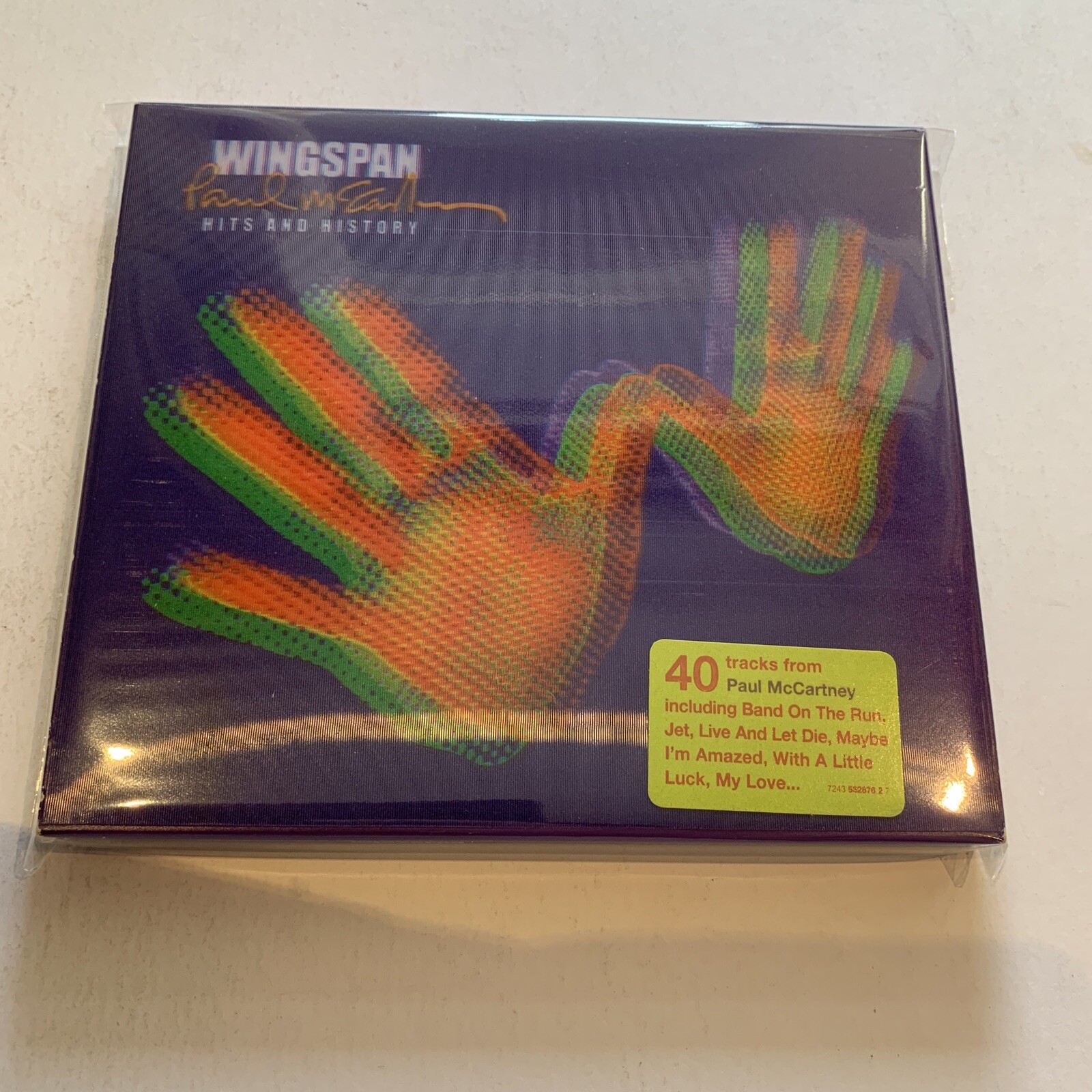 Paul McCartney CD Wingspan - Hits and History / EMI 3D Sealed