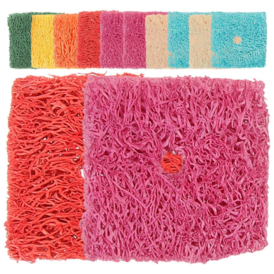 50pcs Hamster Loofah Chew Toys Hamster Loofah Chew Toys Guinea Pig Toys Pet eBay