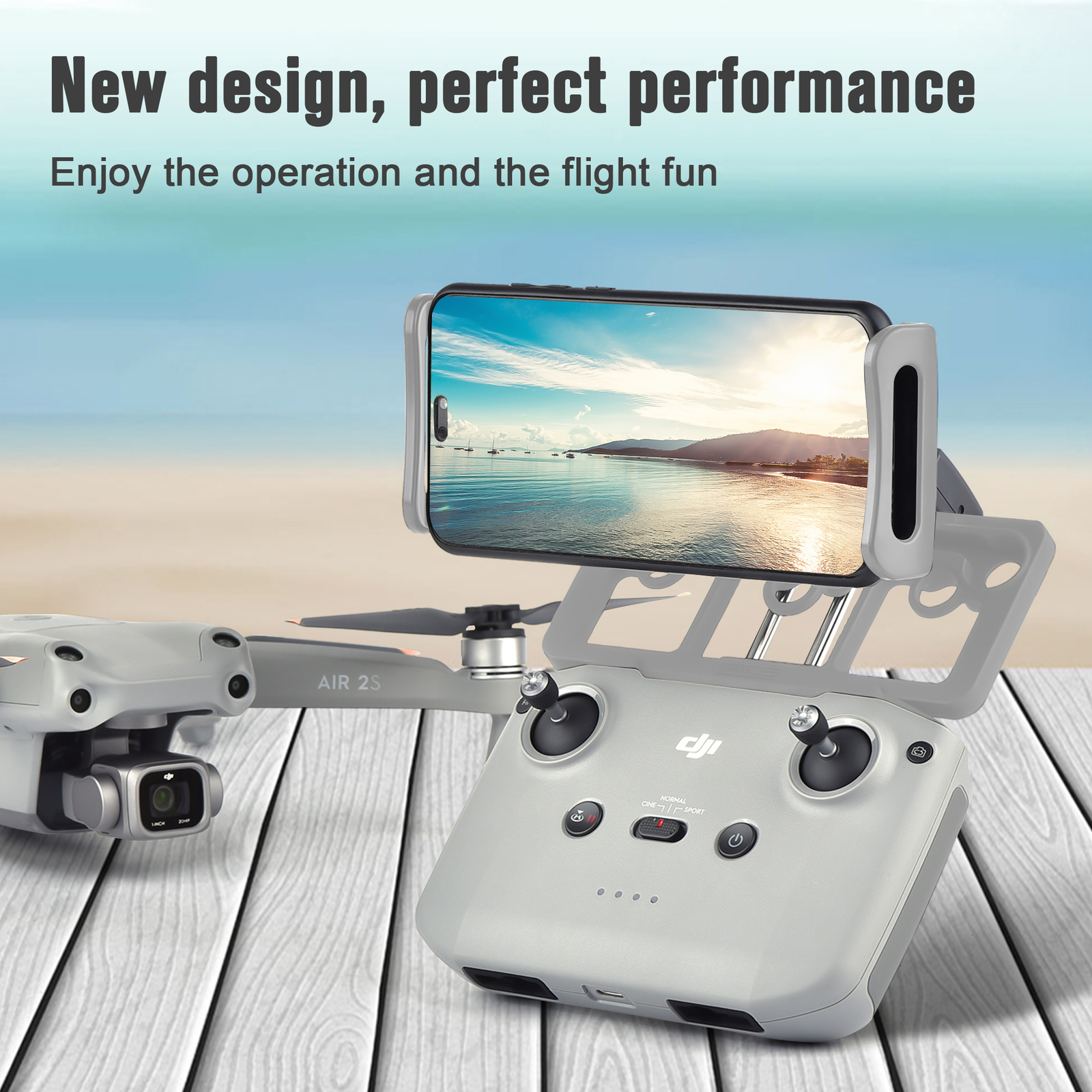 Remote Control Tablet Phone Holder For DJI mini 2 3 Pro DJI N1 N2