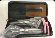 7-piece Hair Cutting Shears Set, Unisex Haircut Barber Salon Home