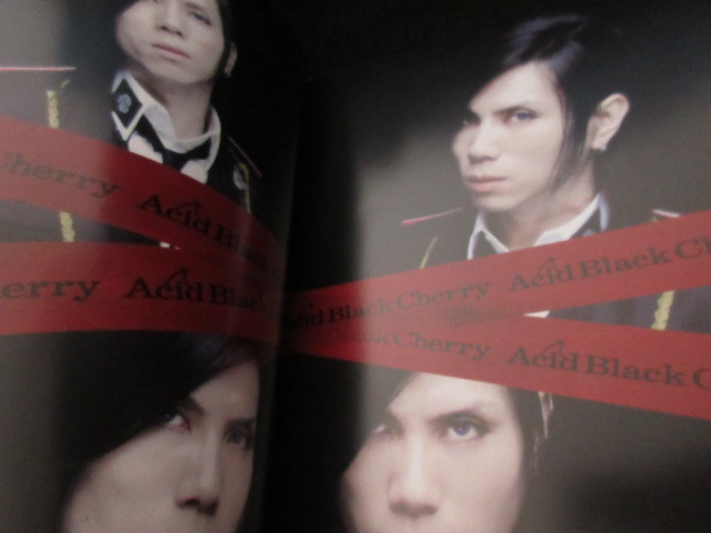 Acid Black Cherry 2008 Japan Tour Book Program ABC Janne Da Arc