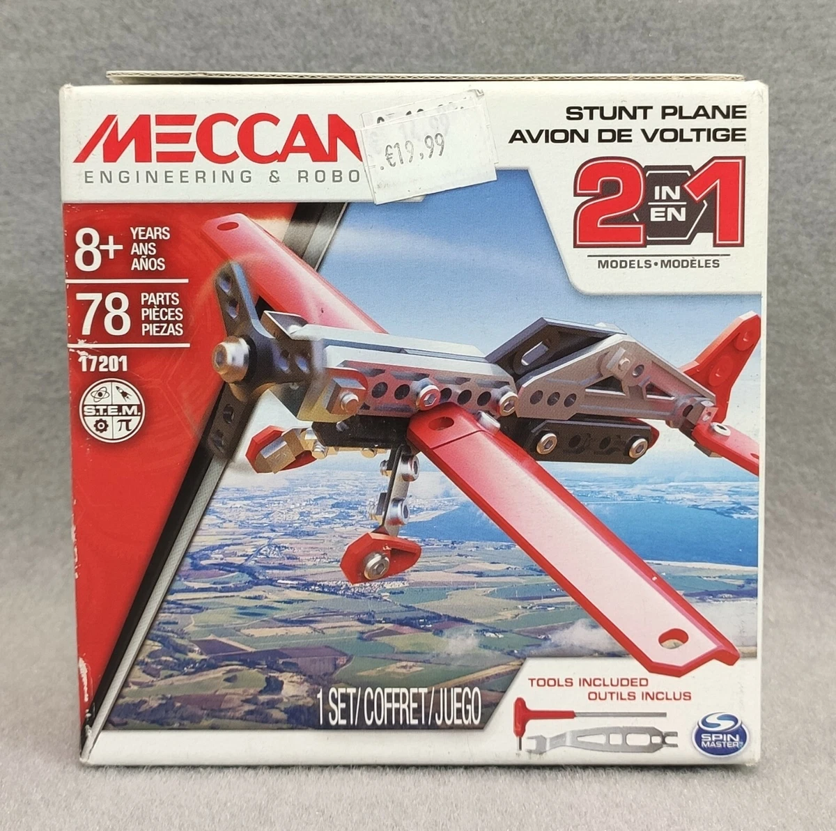 Meccano stunt sales plane